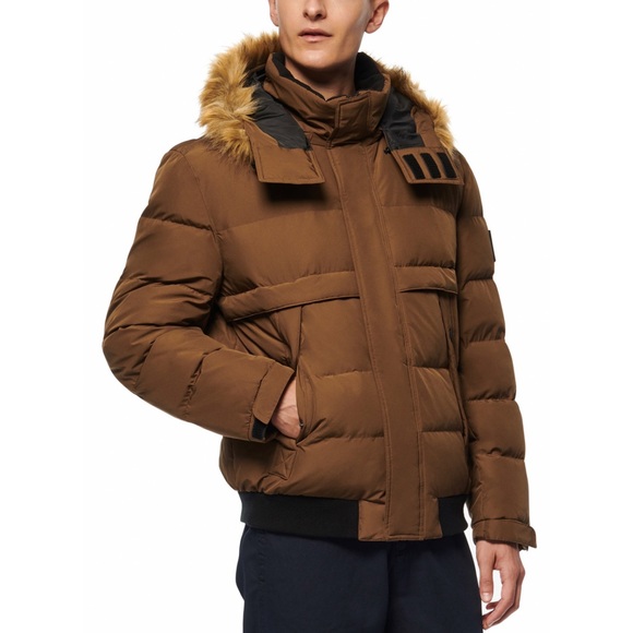 Andrew Marc Other - NWT Marc New York Bart Down Filled Bomber w/ Removable Hood Small Andrew Marc